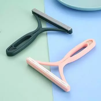 Мода Ручной Удаитель Волос Чистые Инструменты Не Повредит Одежду Чистящая Щетка Инструмент Электростатическая Бритва Одежный Скребок Для Домашнего Хозяйства Blue/Style 2