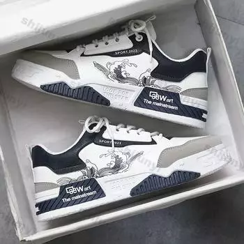 Fashion Men Casual Sneakers High Quality Breathable Slip on Mesh Shoes Man Autumn Fashion Casual LightWeight Fashion Running Sports Shoe 39 синий