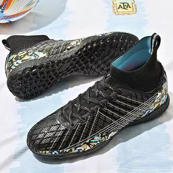 Модные мужские футбольные бутсы, профессиональные оригинальные футбольные бутсы для футбола, тренировочные бутсы для подростков, футзальные футбольные бутсы для детей 35