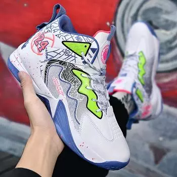 Fashion Men s Basketball Shoes Athletic Field Male Training Casual Gym Street Basketball Boots Cushioned Luxury Wearable Tennis Sneakers 35