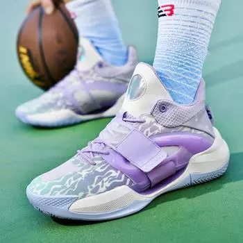 Fashion Men s Basketball Shoes Athletic Training Non-Slip Sports Student Original Breathable Sneakers Outdoor Field Male Basket Shoes 36