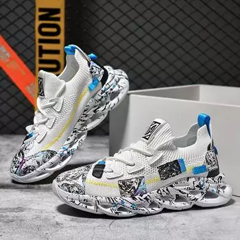 Fashion Men s Basketball Shoes Cushioned Breathable Sneakers Train Athletes Gym Sport Shoe Casual Non-Slip Footwear Comfortable Sneakers 39 белый