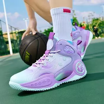 Fashion Men s Basketball Shoes Field Training Casual Athletic Street Sneakers Waterproof Women Brand Male Wearable Sports Basket Shoes 35
