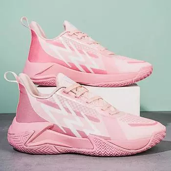 Fashion Men s Basketball Shoes Non-Slip Athletic Male Sports Original Student Outdoor Breathable Sneakers Field Training Basket Shoes 36