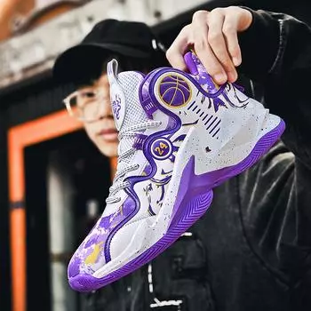 Fashion Men s Casual Shoes 2024 New Spring High Top Mixed Colour Shoes Leather Anti Slip Outsole Sneakers Warm and High Footwear 36