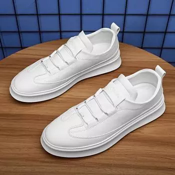 Fashion Men s Casual Shoes Luxury Handmade Breathable Sports Shoes Comfort Outdoor Walking Men Shoes Tennis Sneakers Zapatillas Hombre 39 белый