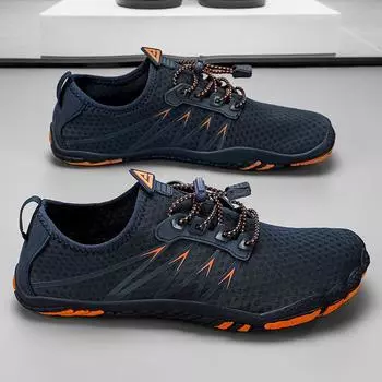 Fashion Men s Casual Shoes Outdoor Sneaker For Men Water Mans Sports Shoe Wear-resistant Popular Model Trendy All-match Male Footwear 36 белый