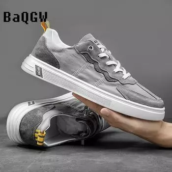 Fashion Men s Casual Shoes Spring Summer Outdoor Breathable Sneakers Skate Shoes Lightweight Comfortable Loafers Lace-up Student 39