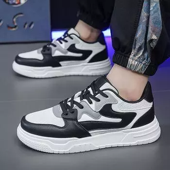 Fashion Men s Fashion Shoes Autumn Shoes Men s Outdoor Recreation Mesh Breathable Sneakers Black And White Versatile Casual Sports 40-46 40 бежевый