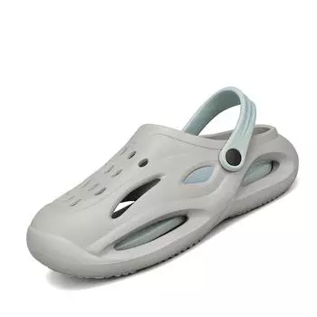 Fashion Men s flat summer beach casual sandals Non-slip bathroom slippers Soft sandals Lightweight comfortable flip-flops men s shoes 36-37