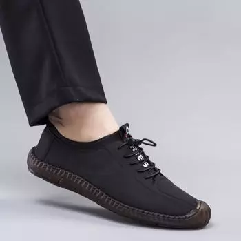 Fashion Men s Leather Shoes Moccasin Male Casual Shoe Soft Non Slip and Waterproof Luxury Sale Adults Designer Pu In Promotion Size 45 39