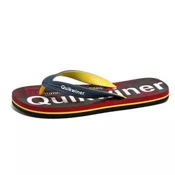 Fashion Men s sandals Breathable family slippers outdoor fashion casual flat beach sandals flip-flops men s shoes new summer designer 39-40