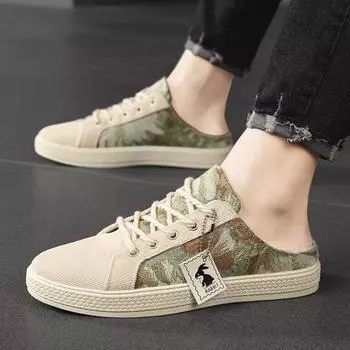 Модные мужские туфли, парусиновые шлепанцы, лето 2024, модные мужские тапочки, удобные, дизайнерские, роскошные, Mascullino, распродажа, высокое качество, оригинальный Eva 39