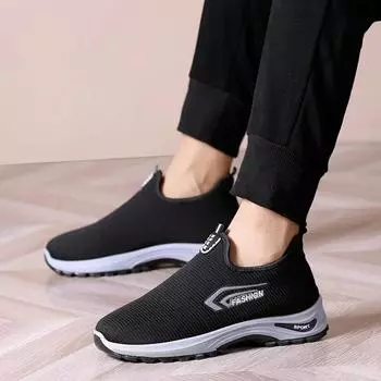 Fashion Men s shoes 2024 winter new item thick and plush cotton shoes for middle-aged and elderly dad shoes, one foot cloth shoes 39