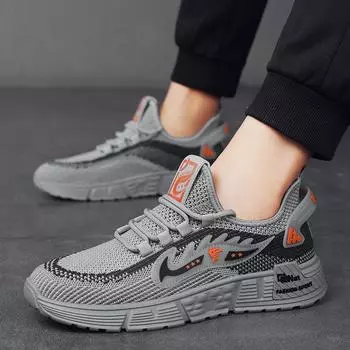 Модная мужская обувь, высококачественные сетчатые дышащие кроссовки, мужская мягкая подошва, вулканизированная обувь для мужчин 39