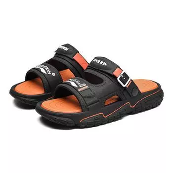 Fashion Men s slippers Summer casual beach holiday sandals 2024 new outdoor sports shoes for men comfortable casual walking men s shoes 40-41