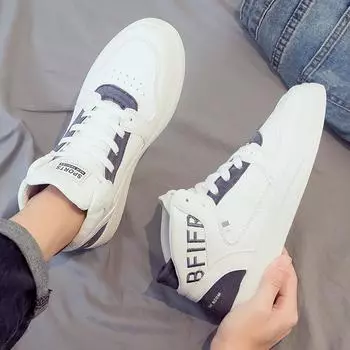 Fashion Men s Sneakers Casual High Top Men Shoes Designer Autumn Winter Sports Trainers Basketball White Sneakers Male Vulcanized Shoes 39 бежевый
