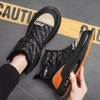 Fashion Men s Snow Boots Anti Slip Warm Cold Proof Male Winter Shoes High Top Offer Thick Plush Outdoor Hiking Original Deals Fashion 39