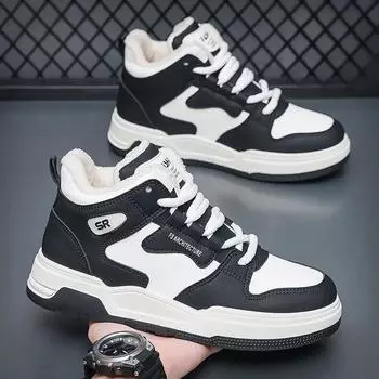 Fashion Men s Snow Sneaker Boots Flat Male Winter Sport Shoes Lace Up Cotton Shoe Outdoor Hiking Work High Quality Warm Cold Proof Sale 39