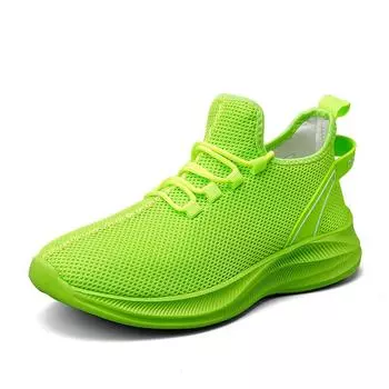 Fashion Men s spring and summer low help large size light mesh walking and running shoes fashion leisure sports men s shoes loafers40-47 40