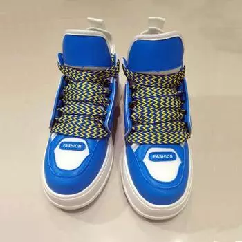 Fashion Men s Student Shoes 2024 New Spring Casual Sports Men s Shoes Lace-up Fashion Men s Breathable Thick Bottom Vitality Tide Shoes 38 зелёный