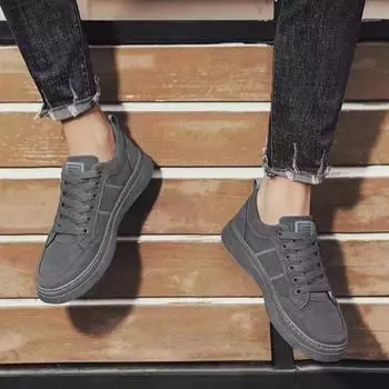 Fashion Men s Vulcanize Shoes Non-slip Trends 2024 Sneakers Male New In Elegant Common Slip-ons Customs Korean Style Products Social 39