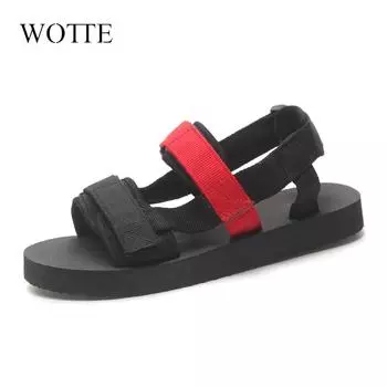 Fashion Men Sandals Gladiators Casual Roman Shoes Outside Breathable Mens Sandals Summer Comfortable Light Sandalias Hombre Plus Size 46 35-36
