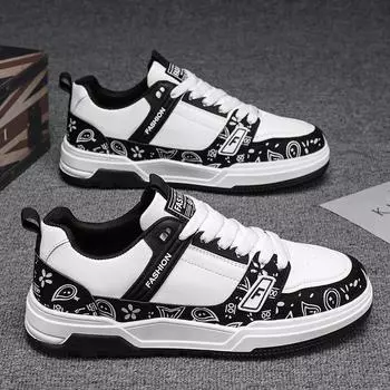 Fashion Men Sneakers Fashion Autumn 2024 New Breathable Comfort Casual Shoes Thick Soled Lace Up Anti Slip Wear-resisting Running Shoes 39