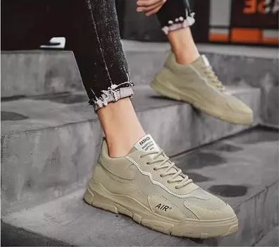 Модные мужские кроссовки Spting Casual, вулканизированная обувь, мужская спортивная обувь для ходьбы, кроссовки для улицы, мужские кроссовки, мягкая подошва, обувь для ходьбы 39 серый