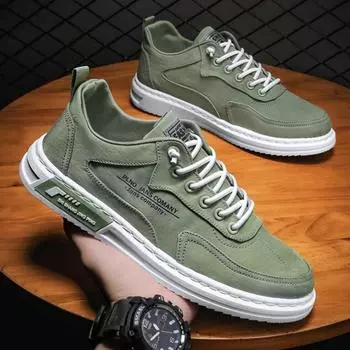 Fashion Men Vulcanize Shoes New Fahsion Classic Platform Shoes Canvas Shoes for Male Anti-Odor Men Casual Shoes Flats Hard-Wearing 39 серый