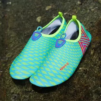 Fashion Men Women Water Barefoot Shoes Beach Shoes Quick Dry Hiking Breathable Sports Sandals Casual Training Shoes Lightweight Sandals 35-36 озеро синий