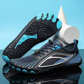 Модные мужские и женские босоножки для воды, пляжная обувь, быстросохнущие походные повседневные спортивные сандалии, легкие мягкие уличные кроссовки для пар 35-46 35 розовый