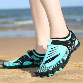 Fashion Men Women Water Barefoot Shoes Soft Beach Shoes Quick Dry Hiking Sports Sandals Lightweight Outdoor Training Shoes Couple 35-46 35 розовый