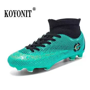 Fashion Mens Soccer Shoes Adult Kid TF/FG Outsole Non-Slip Unisex Football Cleats Man Outdoor Lawn Breathable Sneakers New Arrival 2024 5