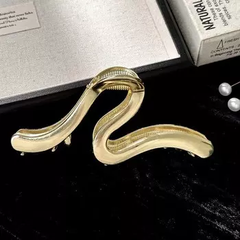 Fashion Metal Hair Claw Clip Irregular Hairpins Punk Hair Crabs Barrettes Vintage Jaw Clips Women Hair Accessories