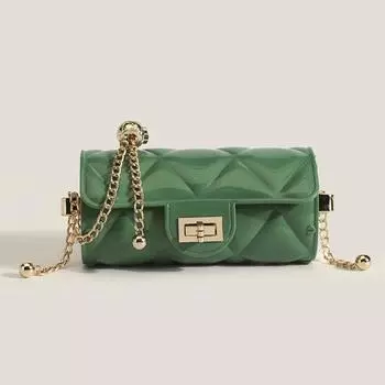 Fashion Mini Bag Small Fragrant Wind Ringer Chain Cylinder Bag Autumn and Winter Super Fire Single Shoulder Crossbody Bag Woman