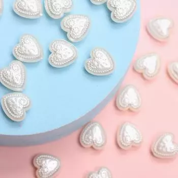 Модное ожерелье, имитация жемчуга, изготовление ювелирных изделий 10/50/100 шт., АБС-пластик, самодельный браслет из бисера, многоформенные бусины, подвеска, аксессуары Style 9 / Round 10pcs