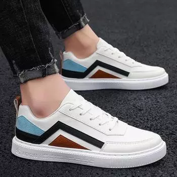 Fashion New Breathable Men s Shoes 2024Shoe Small White Shoes Korean Version Casual Height-increasing Shoes Fashion Sports Running Shoes 39 бежевый