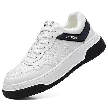 Fashion New Cowhide Platform Men s Board Shoes Autumn Winter Designer Soft-soled Casual Sneakers Men Fashion Luxury Zapatos De Hombre 38