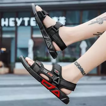 Fashion New Design 2024 Male Shoe Beach Stylish Descount V Original Comfortable Men s Sandal Breathable on Offer Number 41 Summer Luxury 38