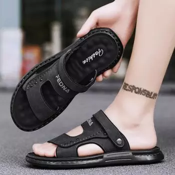 Fashion New Design 2024 Men s Sandal Non-slip Male Shoe Breathable Clearance Sale V Wholesale on Offer In Welcome Deal Casual Styles Buy 37