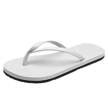 Fashion New flat flip-flops non-slip lightweight flip-flops men s summer sandals Outdoor beach soft-soled bathroom casual men s shoes 39