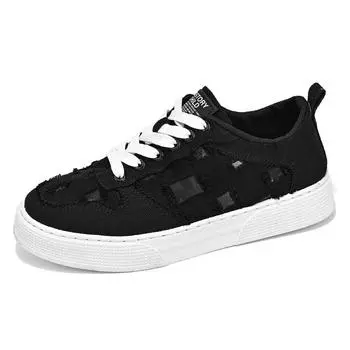 Fashion New high quality men s fashion all casual trend canvas shoes casual sports light non-slip breathable men s casual shoes 39