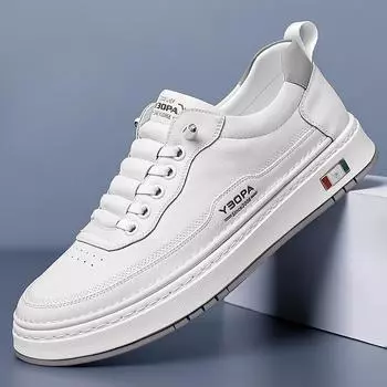 Модные новые большие размеры 38-48, кожаные мужские кроссовки, модные повседневные мужские кроссовки на платформе, весна-осень, дизайнерские кроссовки для мужчин 38