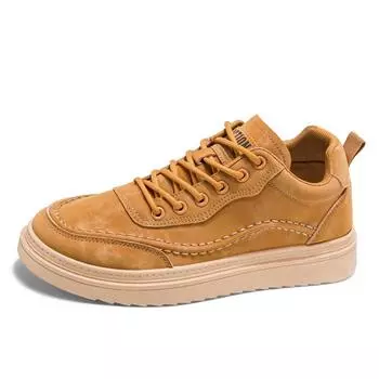 Fashion New large size men s casual comfortable sports shoes thick soles comfortable board shoes non-slip wear casual shoes 39