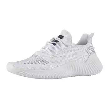 Fashion New large size men s flying woven sneakers comfortable breathable anti-slip wear-resistant men s high quality casual shoes 39