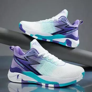 Fashion New Men Basketball Shoes Breathable Non-Slip Free Shipping Original Sports Male Training Comfortable Basketball Sneakers Shoes 38