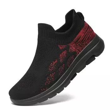 Fashion New men s designer soft breathable anti-slip wear-resistant mesh casual sports shoes walking running men s shoes plus siz39-46 39