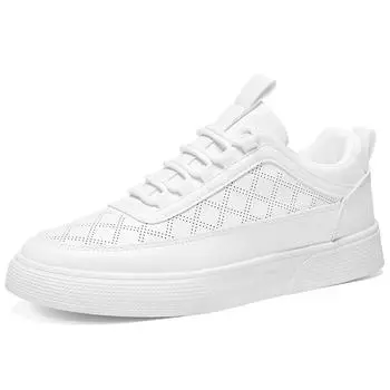 Fashion New men s large size breathable mesh surface casual shoes four seasons all match small white shoes comfortable sports shoes 39