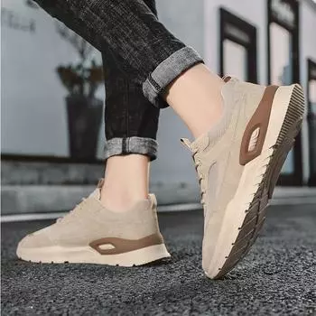 Fashion New Men s Sneakers Mesh Breathable Man Running Tennis Shoes Comfortable Outdoor Casual Men Sports Shoes Tenis Masculino 39 хаки
